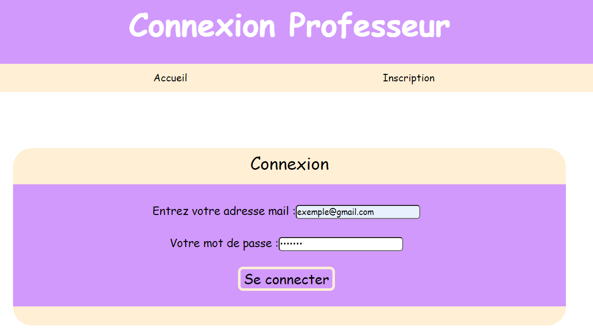 connection prof