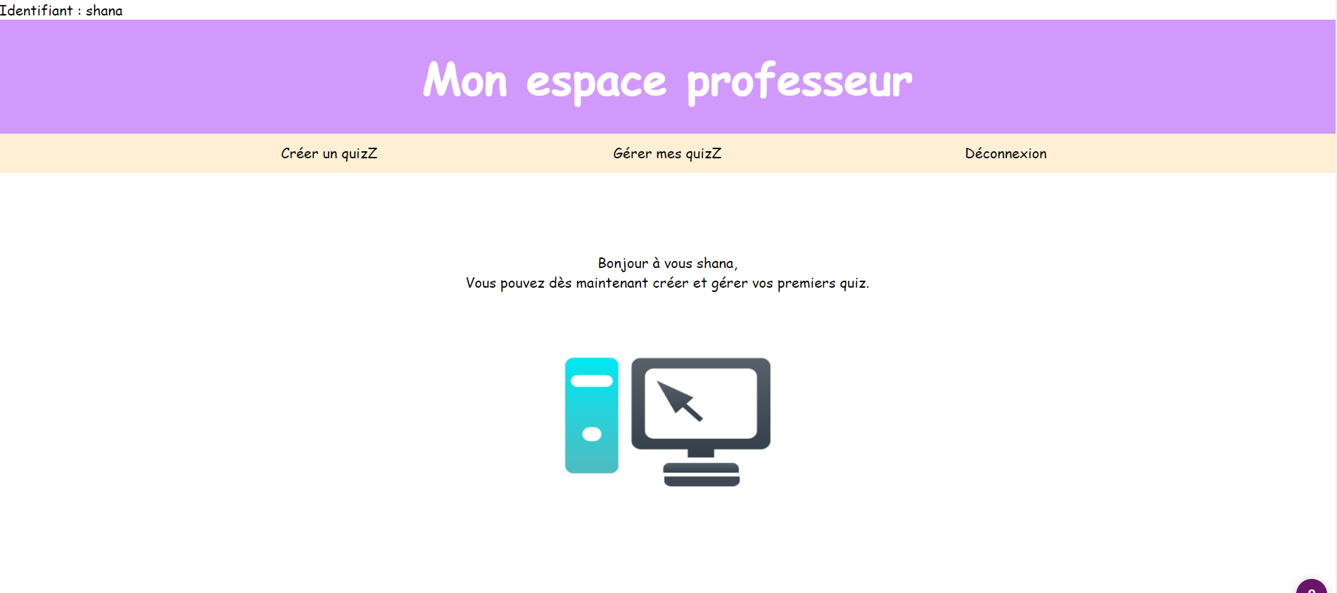 base de donnée prof
